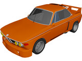 BMW E9 CSL Schnitzer 3D Model preview