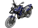 BMW F800 GS (2008) 3D Model