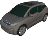 BMW i3 (2017) 3D Model preview
