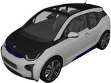 BMW i3 3D Model preview