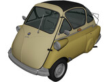 BMW Isetta 250 (1955) 3D Model preview