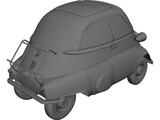 BMW Isetta 250 (1957) 3D Model preview