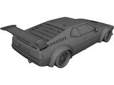 BMW M1 Procar 3D Model preview