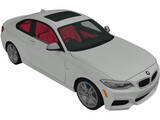 BMW M235i (2015) 3D Model