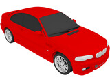 BMW M3 Coupe (2001) 3D Model