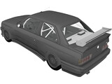BMW M3 E30 (1991) 3D Model