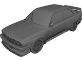 BMW M3 E30 Evo 3D Model preview