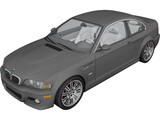BMW M3 3D Model preview