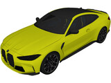 BMW M4 Competition [G82] (2021) 3D Model preview