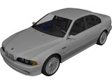 BMW M5 (2002) 3D Model preview