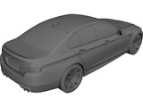 BMW M5 (2012) 3D Model preview