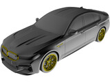 BMW M5 CS (2022) 3D Model preview
