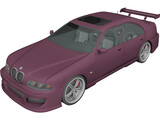 BMW M5 [Tuning] 3D Model preview