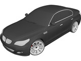 BMW M5 3D Model preview