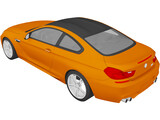 BMW M6 Coupe (2013) 3D Model