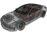 BMW M6 Gran Coupe [F06] (2013) 3D Model