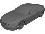 BMW M6 3D Model preview