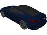 BMW M8 Competition (2020) 3D Model
