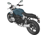 BMW R nineT Pure (2018) 3D Model
