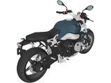 BMW R nineT Pure (2018) 3D Model