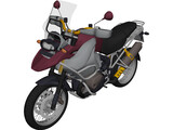 BMW R1200GS 3D Model preview