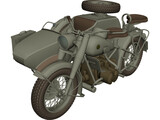 BMW R75 3D Model preview