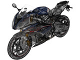 BMW S 1000 RR (2018) 3D Model