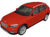 BMW X1 (2013) 3D Model preview
