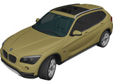 BMW X1 (2013) 3D Model preview