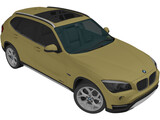 BMW X1 (2013) 3D Model