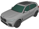 BMW X5 3D Model preview