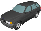 BMW X5 (1999) 3D Model preview