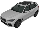 BMW X5 M Sport (2019) 3D Model preview