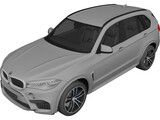 BMW X5M [F15] (2016) 3D Model preview