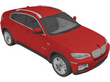BMW X6 (2013) 3D Model