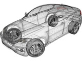 BMW X6 3D Model