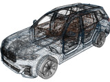 BMW X7 (2021) 3D Model