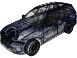 BMW X7 M60i (2023) 3D Model