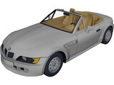 BMW Z3 3D Model preview