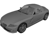 BMW Z4 (2003) 3D Model preview
