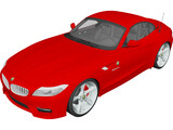 BMW Z4 (2011) 3D Model preview