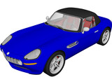 BMW Z8 Convertible 3D Model preview