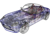 BMW Z8 Convertible 3D Model