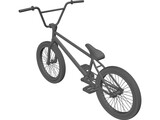 BMX Bike 3D Model