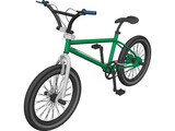 BMX Bike 3D Model preview