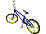 BMX Bike 3D Model preview