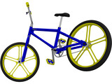 BMX Bike 3D Model