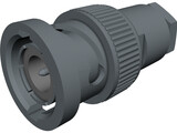 BNC Plug 3D Model preview