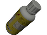 Boam Bottle (with Lid and Label) 3D Model preview