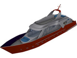 Boat 3D Model preview